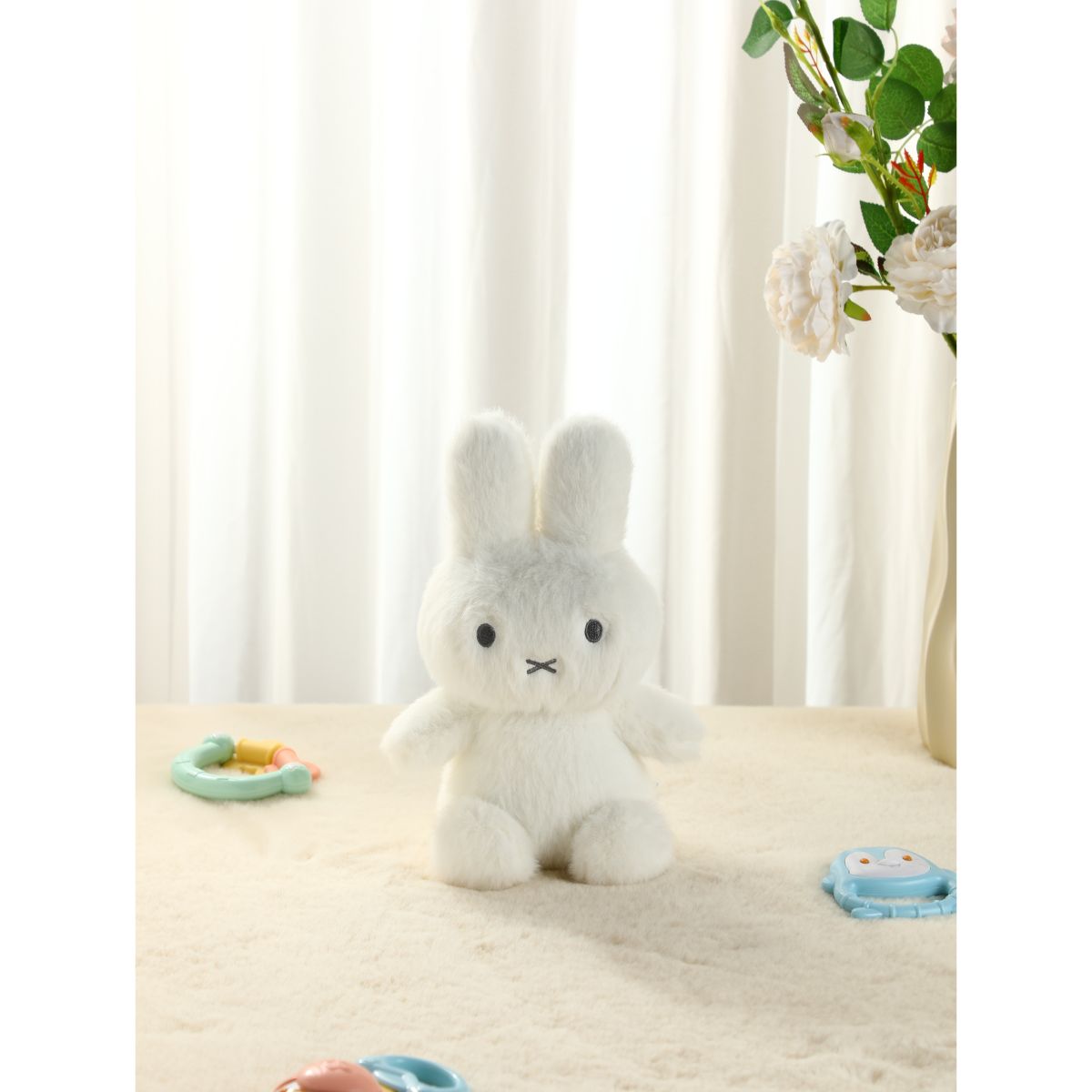 Đồ Chơi Thú Bông Miffy Thỏ Trắng-25Cm MIFFY MIF37306A