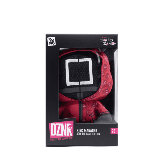 Thú Nhồi Bông Sưu Tầm Squid Game Trò Chơi Con Mực - Pink Manager DZNR DZ10234