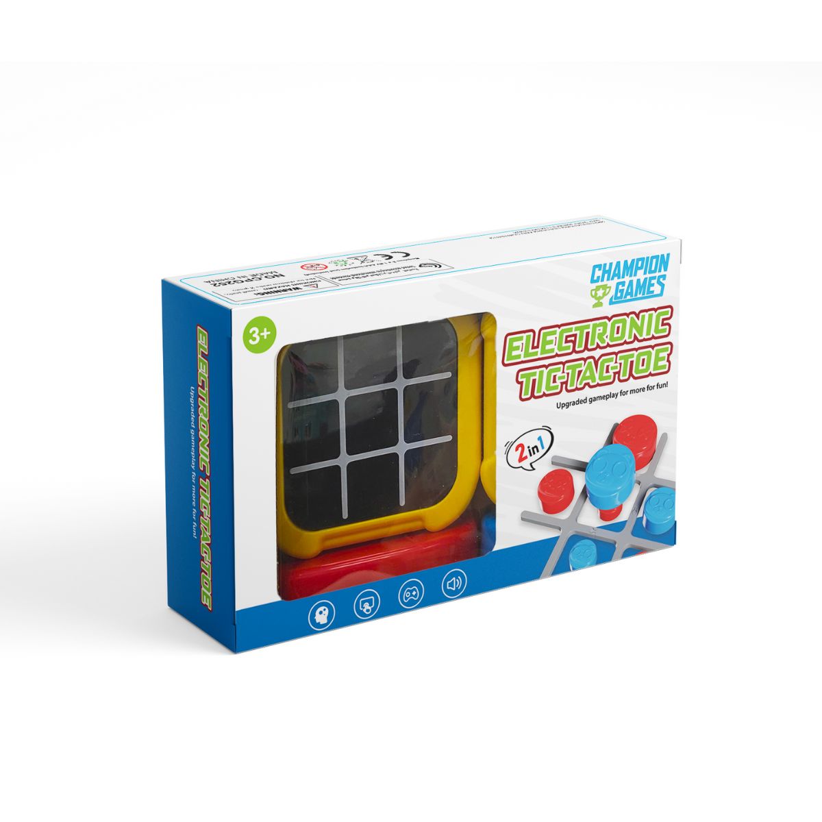 Đồ Chơi Tic-Tac-Toe 2 Trong 1 CHAMPION GAMES CPG252
