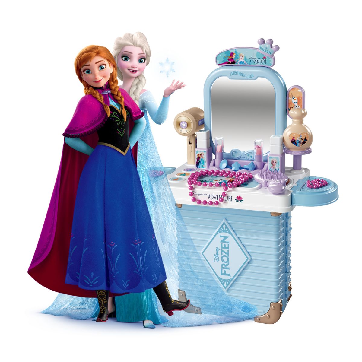 Đồ Chơi Trang Điểm Dáng Vali 3 Trong 1 Frozen SWEET HEART SH8-303A
