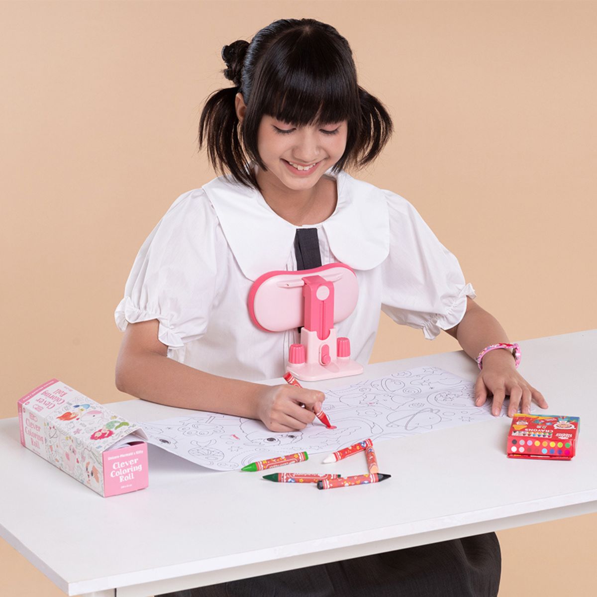 Sách Tô Màu Dạng Cuộn - Little Princess CLEVER HIPPO CR03