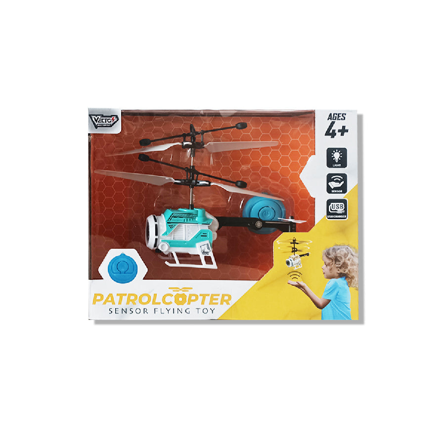 Đồ chơi Trực thăng tuần tra cảm biến (Vàng) VECTO VT2350B
