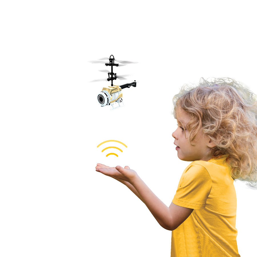 Đồ Chơi Trực Thăng Tuần Tra Cảm Biến (Vàng) VECTO VT2350E