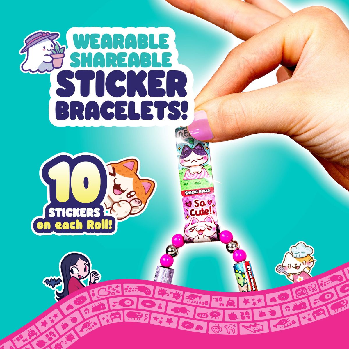 Đồ Chơi Vòng Cổ Sticki Rolls S2 OTHER GIRL BRANDS SR400