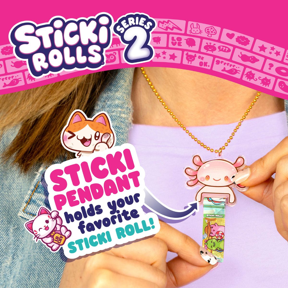 Đồ Chơi Vòng Cổ Sticki Rolls S2 OTHER GIRL BRANDS SR400