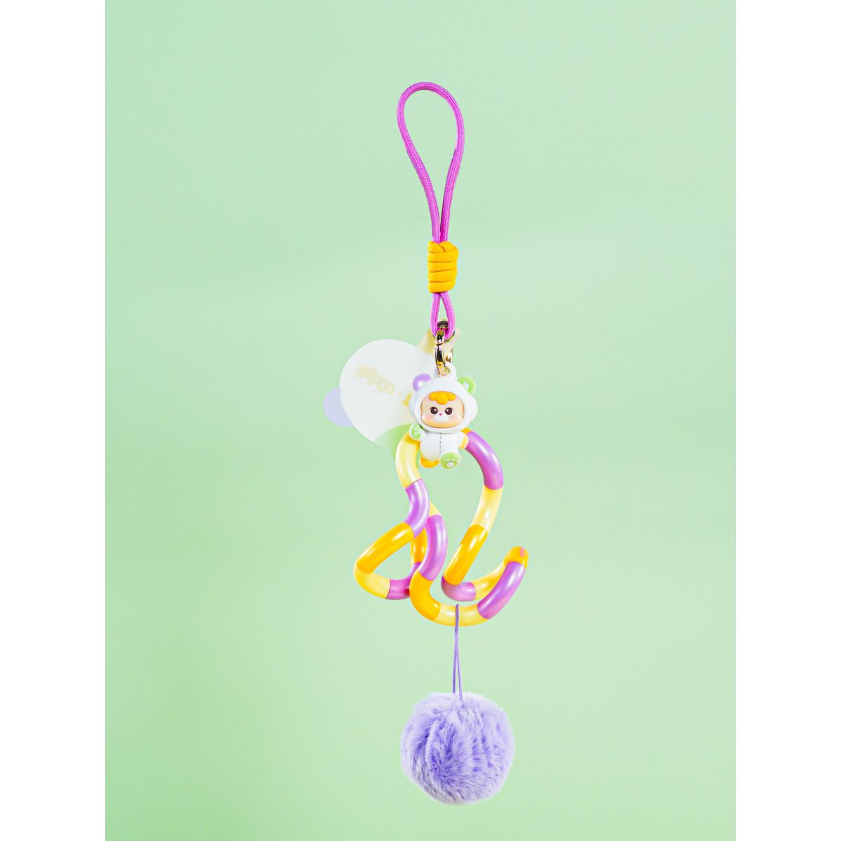 Đồ Chơi Vòng Xoắn Thư Giãn - Móc Khóa Gấu TANGLE 85735