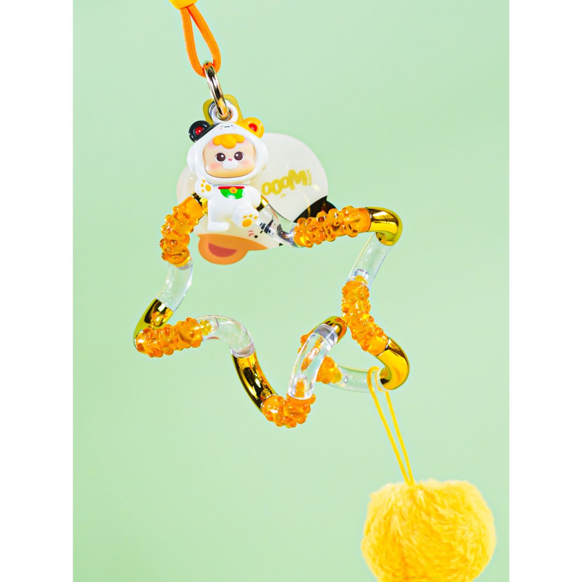 Đồ Chơi Vòng Xoắn Thư Giãn - Móc Khóa Gấu TANGLE 85735