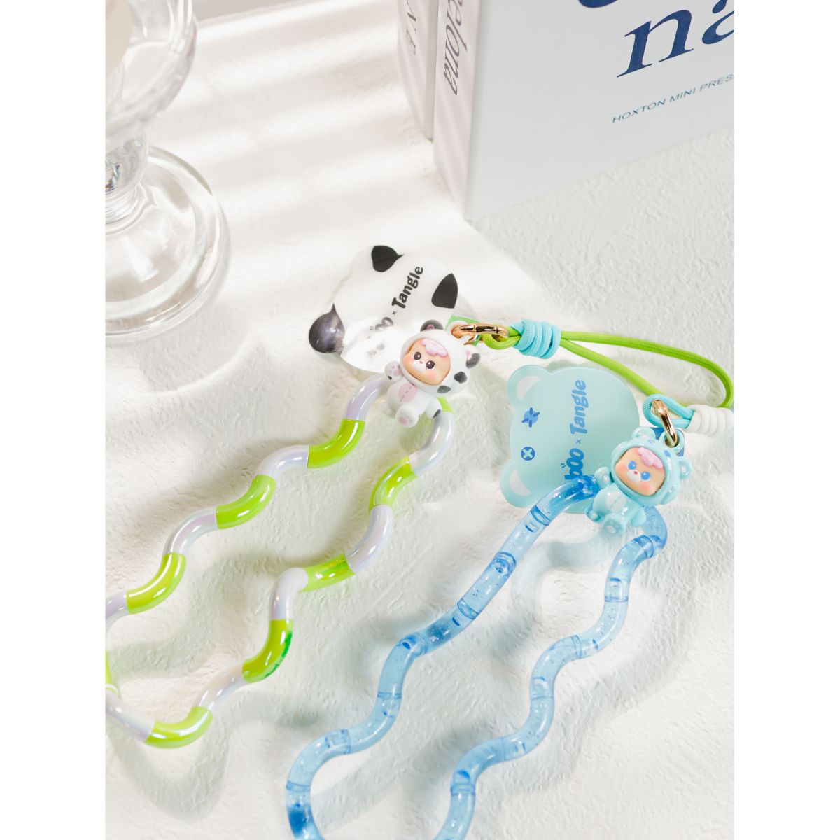 Đồ Chơi Vòng Xoắn Thư Giãn - Móc Khóa Gấu TANGLE 85735
