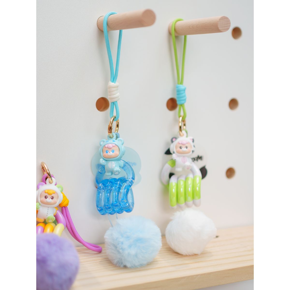 Đồ Chơi Vòng Xoắn Thư Giãn - Móc Khóa Gấu TANGLE 85735