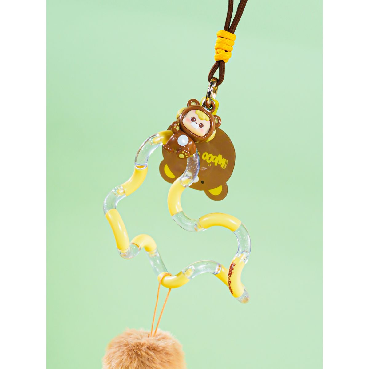 Đồ Chơi Vòng Xoắn Thư Giãn - Móc Khóa Gấu TANGLE 85735