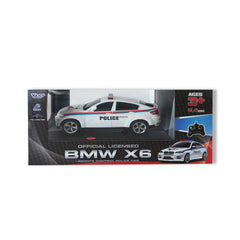 Đồ Chơi Xe Cảnh Sát Bmw X6 Điều Khiển Từ Xa (Trắng) VECTO VT2404P