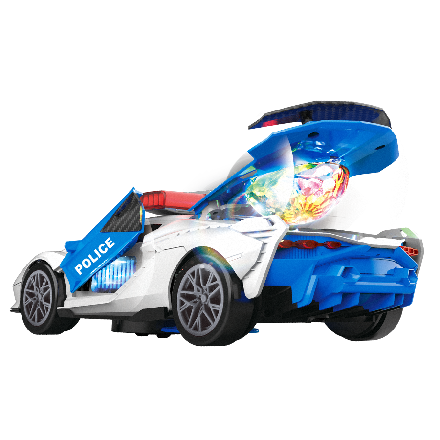 Đồ Chơi Xe Cảnh Sát Tự Động VECTO VT9033CK