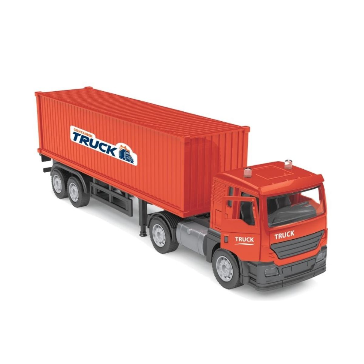 Đồ Chơi Xe Container Chở Hàng Chạy Trớn (Đỏ) VECTO VT18A