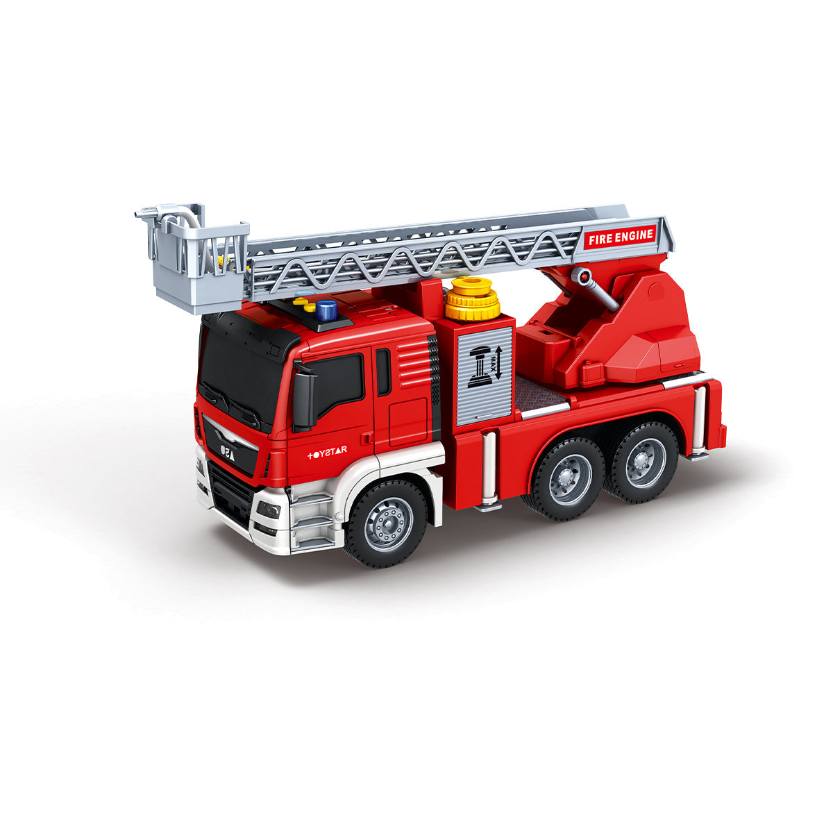Đồ Chơi Xe Cứu Hỏa Mô Hình Có Đèn Và Âm Thanh VECTO VT58T