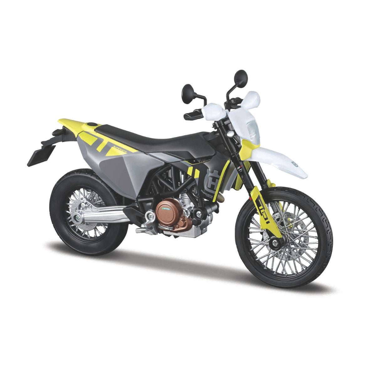 Đồ Chơi Xe Mô Hình Mô Tô 1:12 Dòng 2023 Husqvarna 701 Supermoto MAISTO 23093/MT31101
