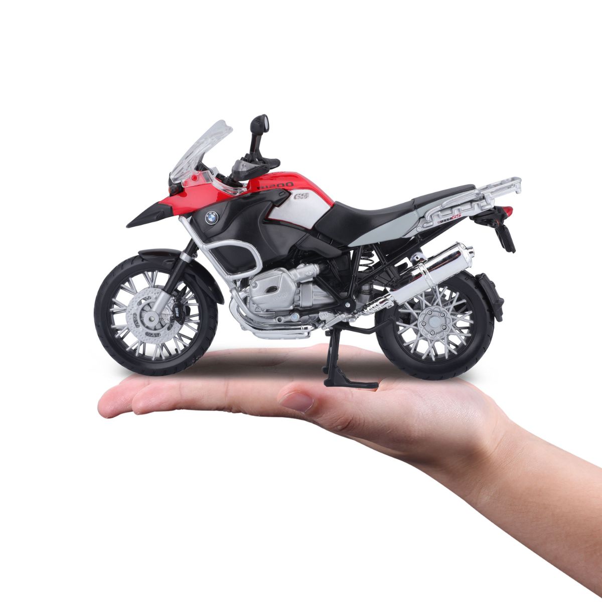Đồ Chơi Xe Mô Hình Mô Tô 1:12 Dòng BMW R1200 GS MAISTO 07123/MT31101