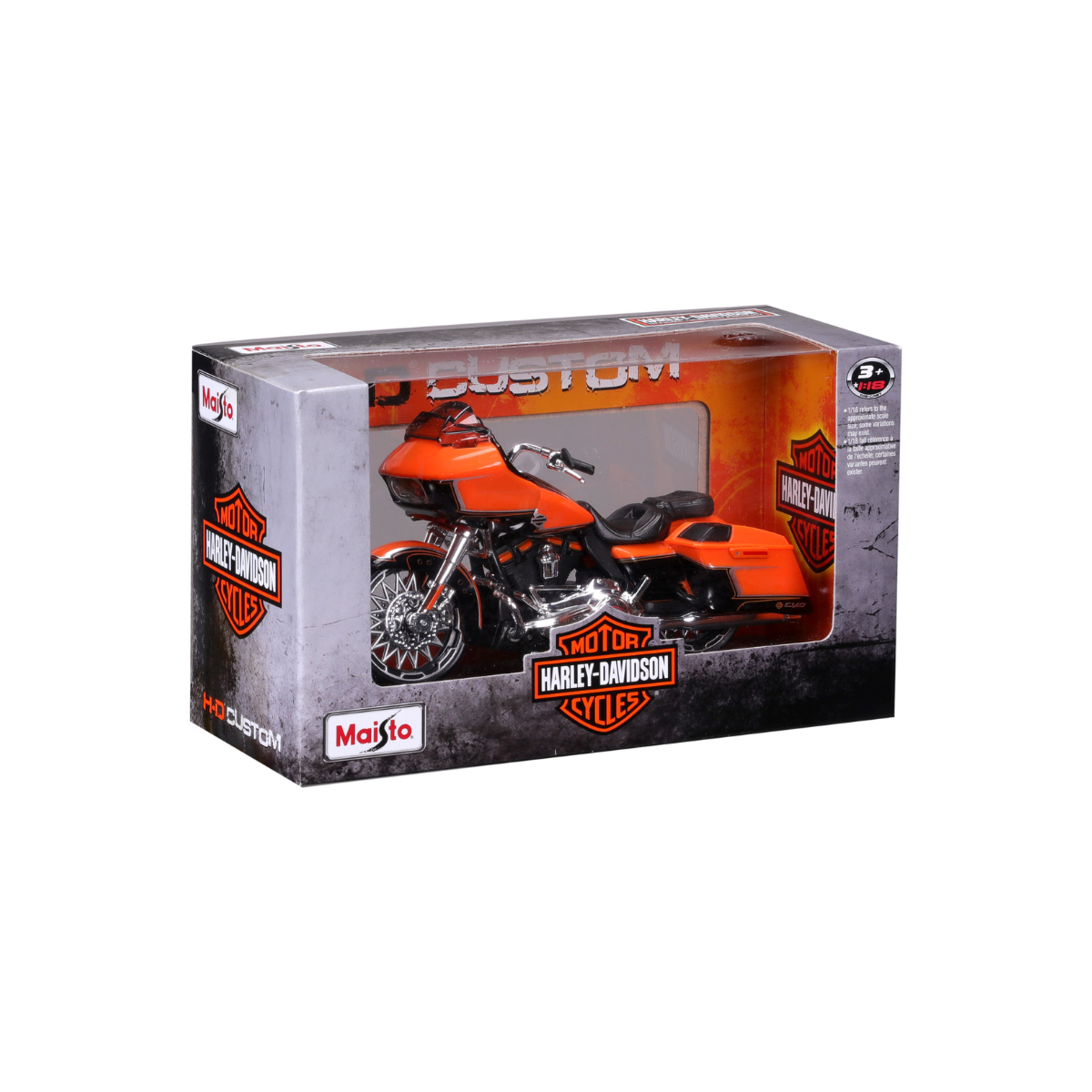 Xe Mô Hình Mô Tô Harley Davidson Tỉ Lệ 1:18 Cvo Tm Road Glide R 2022 MAISTO MT39360