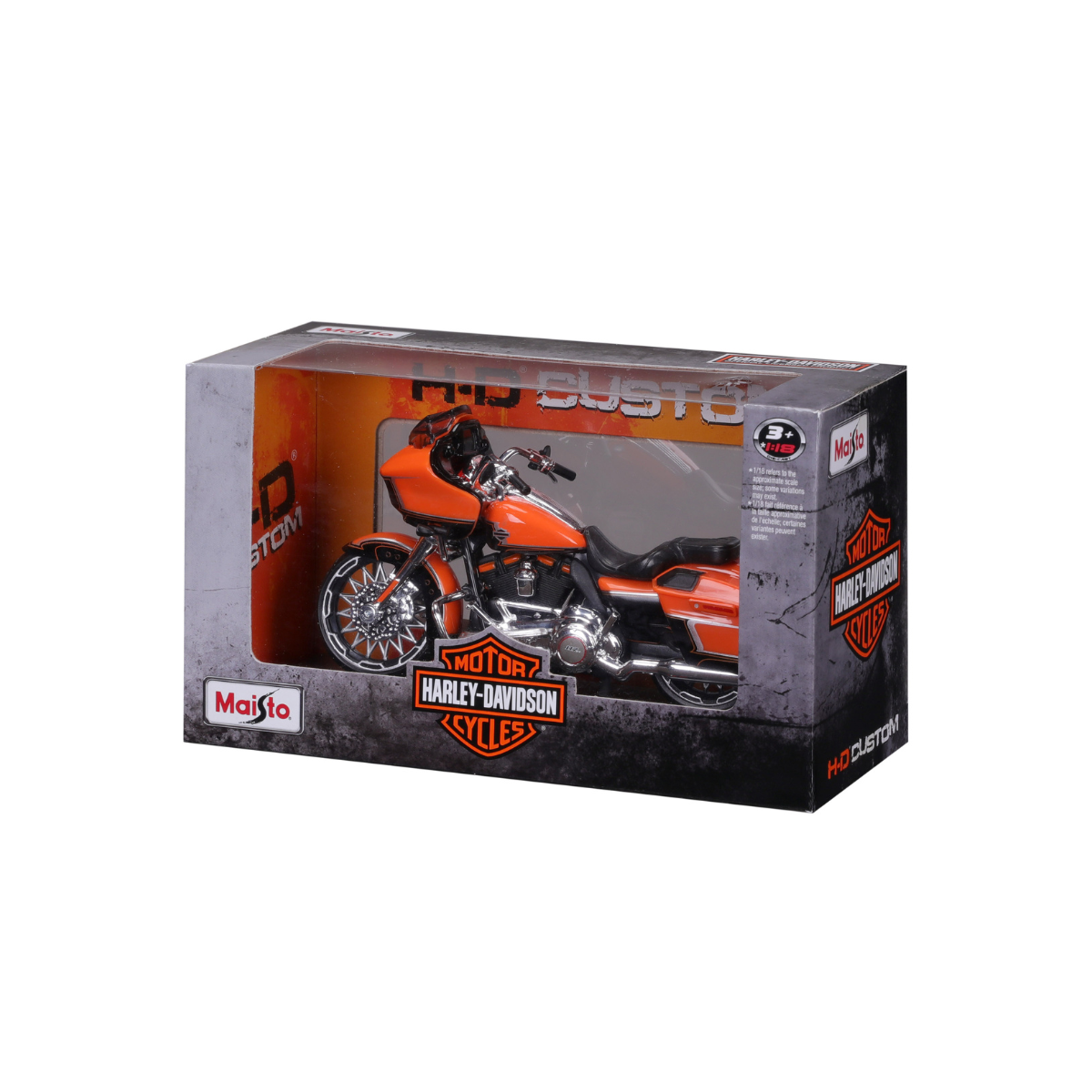 Xe Mô Hình Mô Tô Harley Davidson Tỉ Lệ 1:18 Cvo Tm Road Glide R 2022 MAISTO MT39360