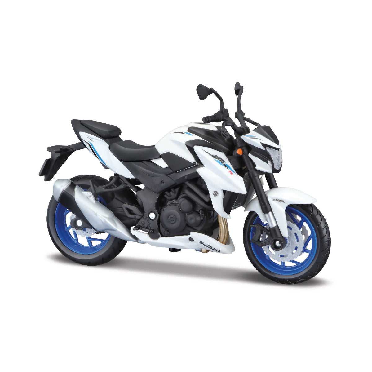 Xe Mô Hình Mô Tô Tỉ Lệ 1:18 Suzuki Gsx-S750 Abs Có Kệ Đứng MAISTO MT39300