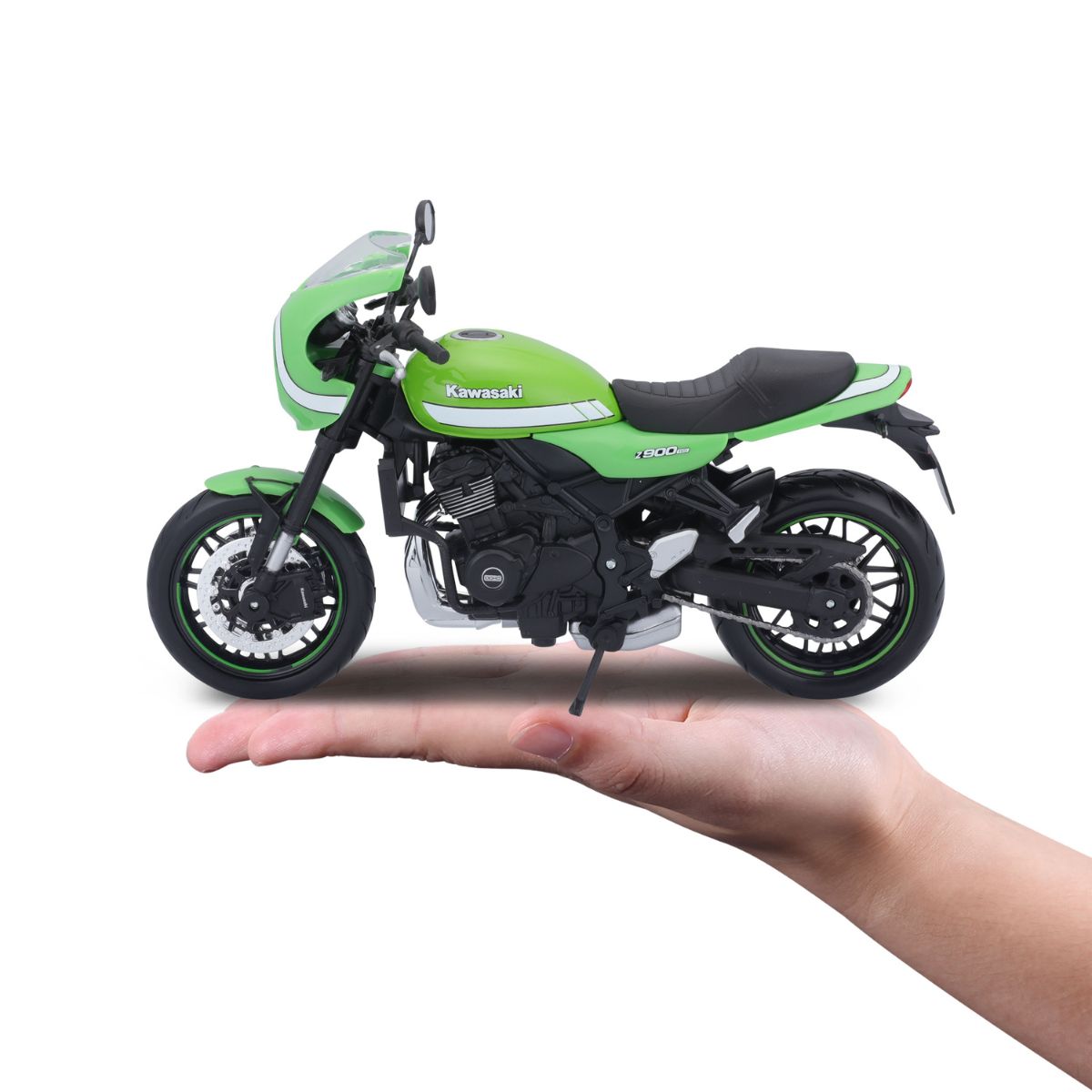 Đồ Chơi Xe Mô Hình Mô Tô Tỉ Lệ 1:12 Dòng Kawasaki Z900RS Café Xanh Lá MAISTO 18989GRN/MT31101