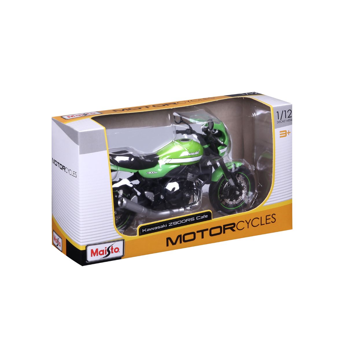 Đồ Chơi Xe Mô Hình Mô Tô Tỉ Lệ 1:12 Dòng Kawasaki Z900RS Café Xanh Lá MAISTO 18989GRN/MT31101