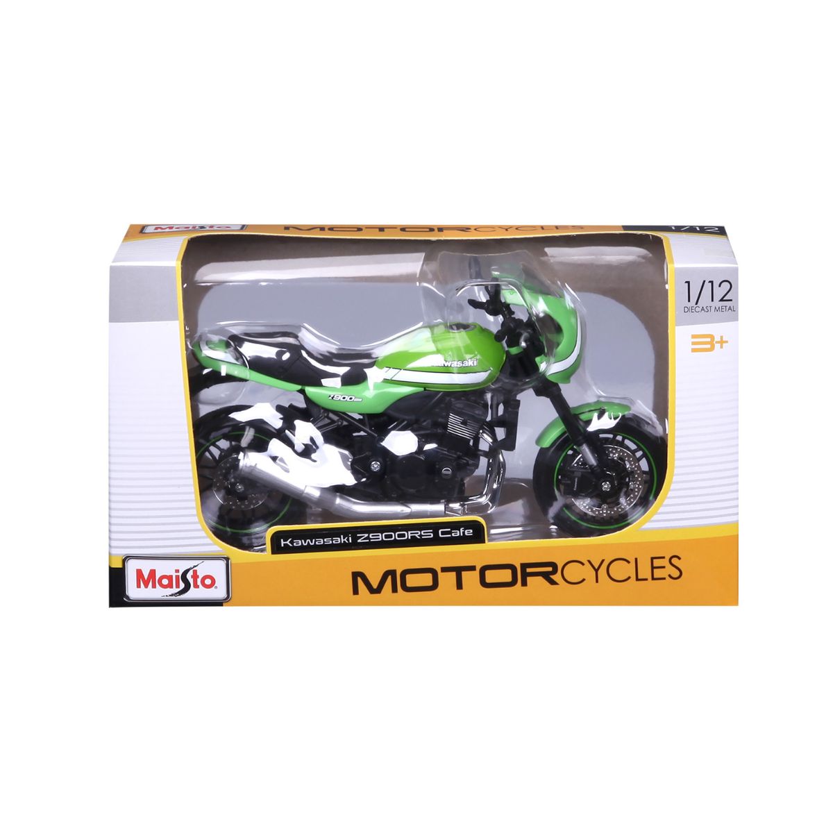 Đồ Chơi Xe Mô Hình Mô Tô Tỉ Lệ 1:12 Dòng Kawasaki Z900RS Café Xanh Lá MAISTO 18989GRN/MT31101