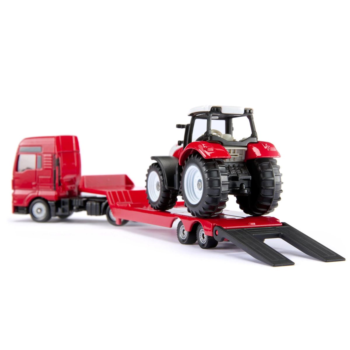 Đồ Chơi Xe Tải MAN Chở Máy Kéo Nông Nghiệp Steyr SIKU 1764