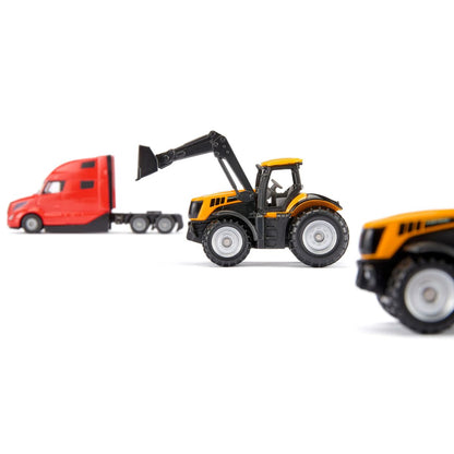 do-choi-xe-tai-volvo-cho-2-xe-may-keo-nong-nghiep-jcb-siku-1785-05