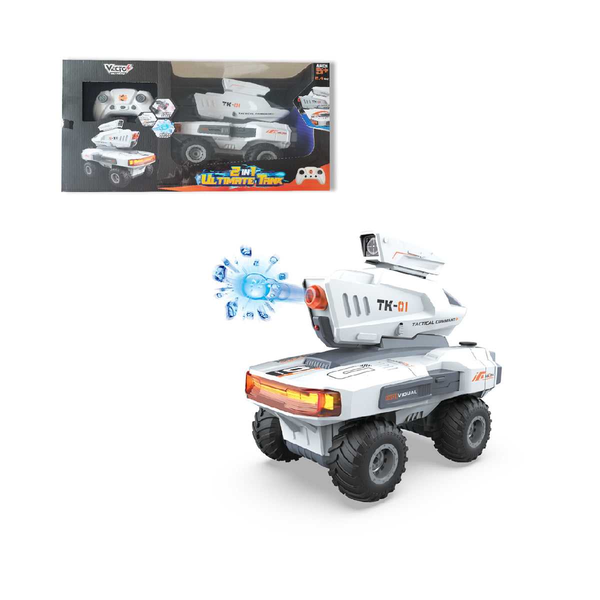 Đồ Chơi Xe Tank Tối Thượng Điều Khiển Từ Xa VECTO VT8670W