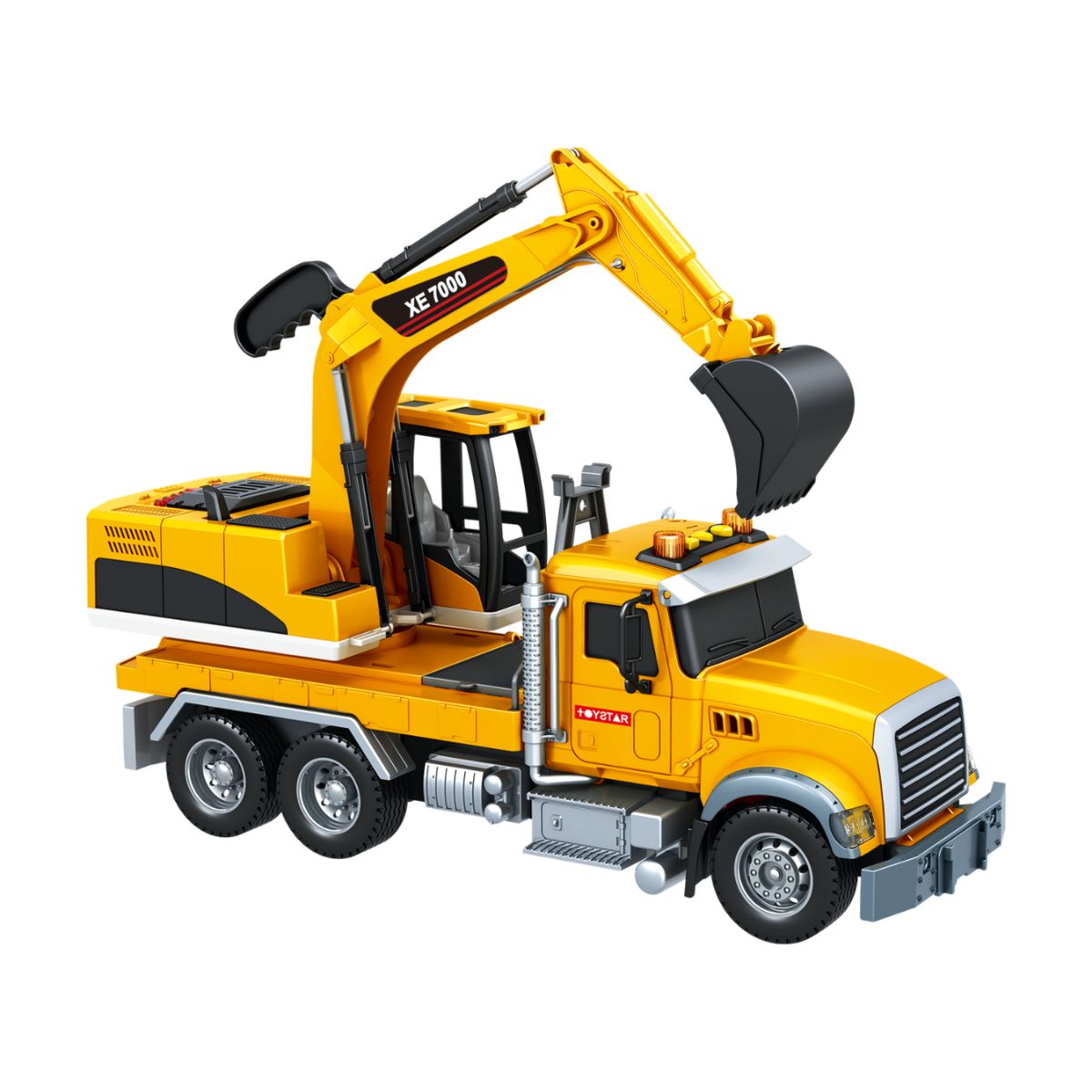 Đồ Chơi Xe Xúc Đào Có Đèn Và Âm Thanh VECTO VT82P-2