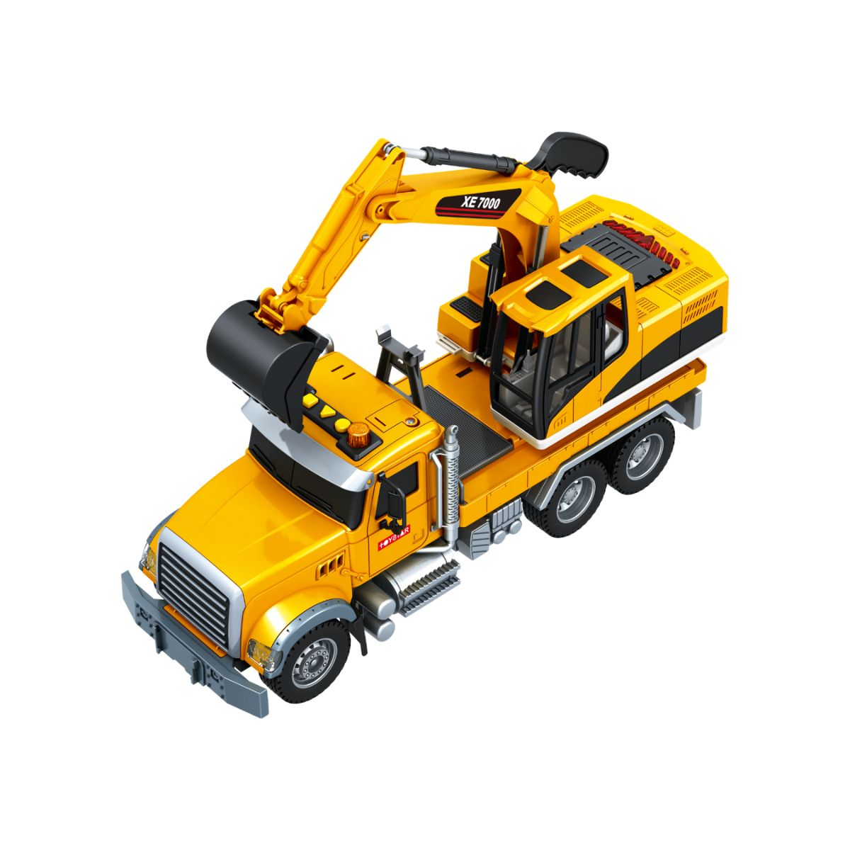 Đồ Chơi Xe Xúc Đào Có Đèn Và Âm Thanh VECTO VT82P-2