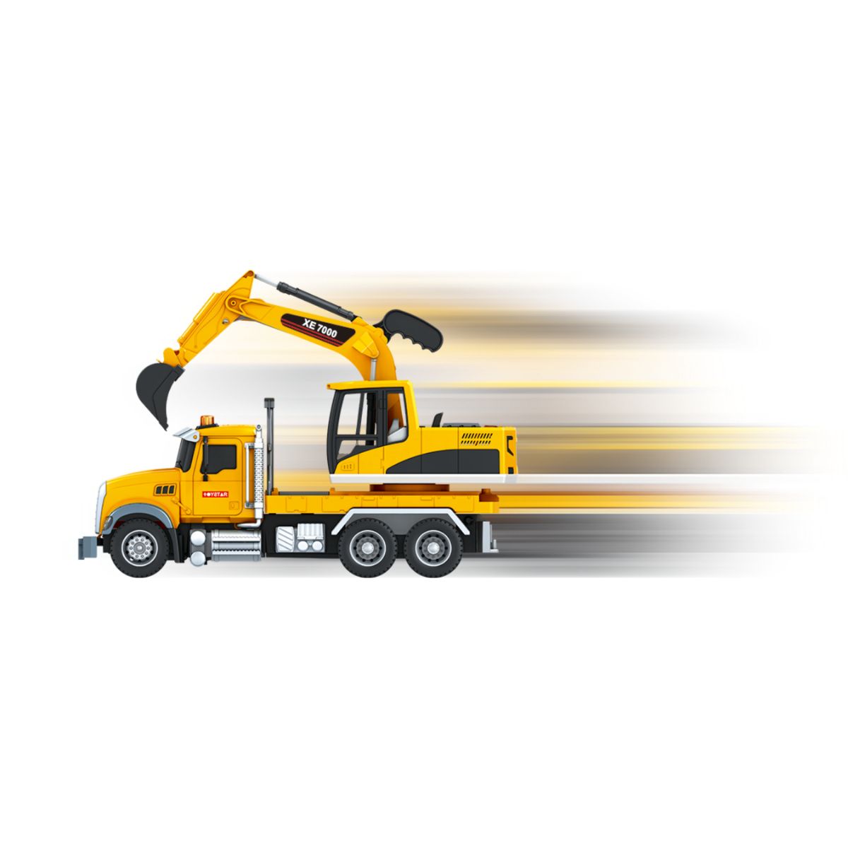 Đồ Chơi Xe Xúc Đào Có Đèn Và Âm Thanh VECTO VT82P-2
