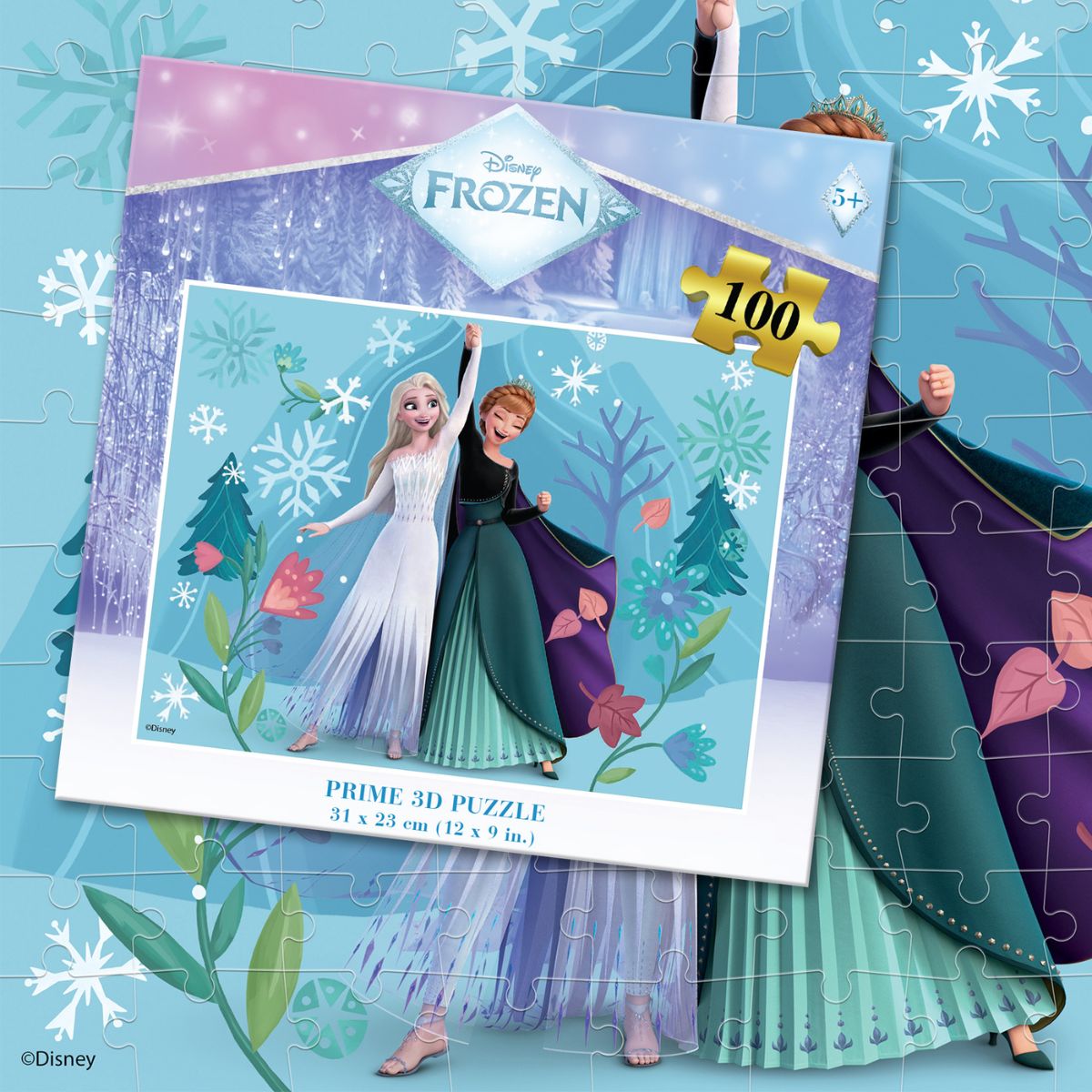 Đồ Chơi Xếp Hình 3D Disney-Frozen 100 Miếng ART PUZZLES 15115