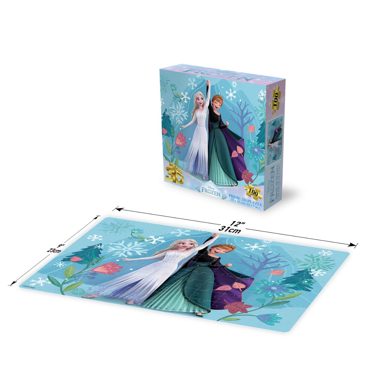 Đồ Chơi Xếp Hình 3D Disney-Frozen 100 Miếng ART PUZZLES 15115