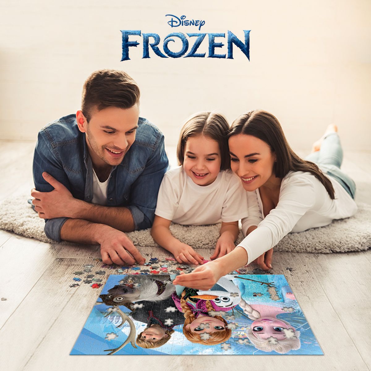 Đồ Chơi Xếp Hình 3D Disney-Frozen 500 Miếng ART PUZZLES 32796