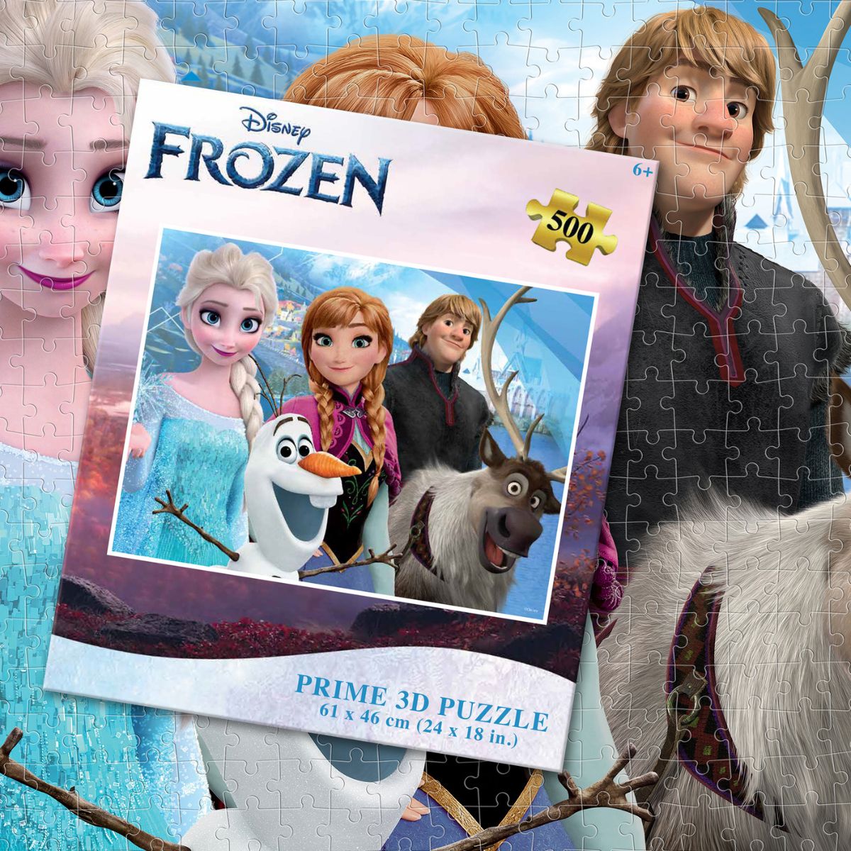 Đồ Chơi Xếp Hình 3D Disney-Frozen 500 Miếng ART PUZZLES 32796