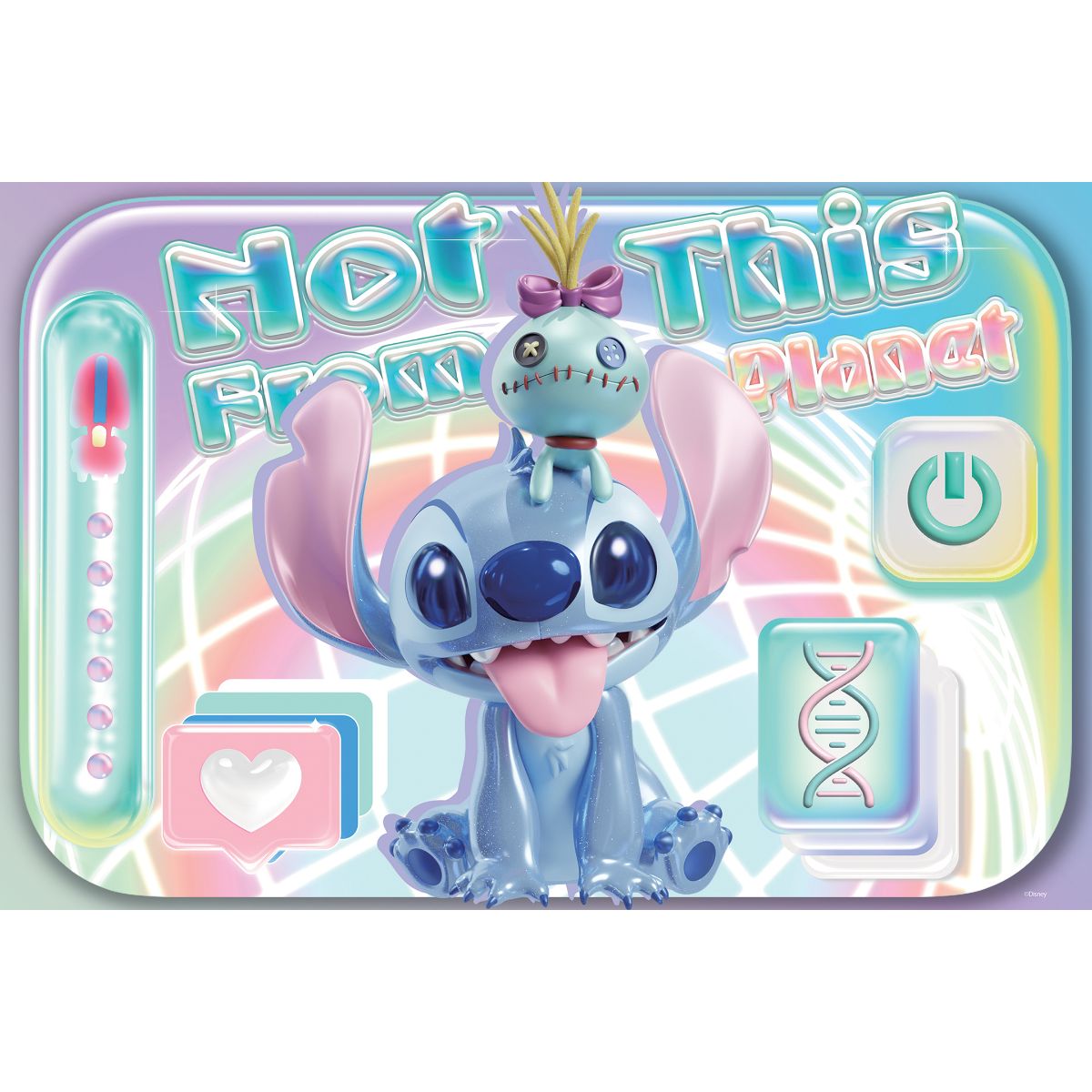 Đồ Chơi Xếp Hình 3D Disney-Stitch 300 Miếng ART PUZZLES 33398