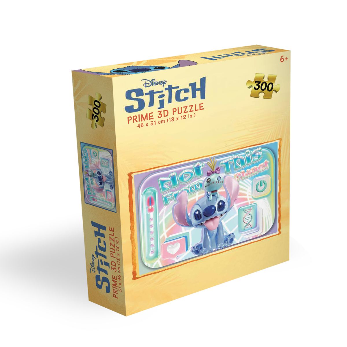 Đồ Chơi Xếp Hình 3D Disney-Stitch 300 Miếng ART PUZZLES 33398