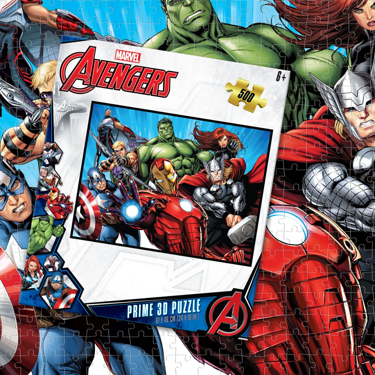 Đồ Chơi Xếp Hình 3D Marvel-Avengers 500 Miếng ART PUZZLES 32550