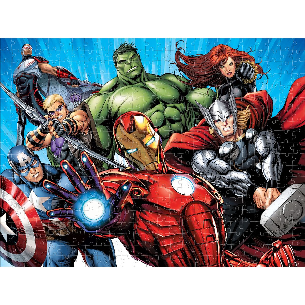 Đồ Chơi Xếp Hình 3D Marvel-Avengers 500 Miếng ART PUZZLES 32550