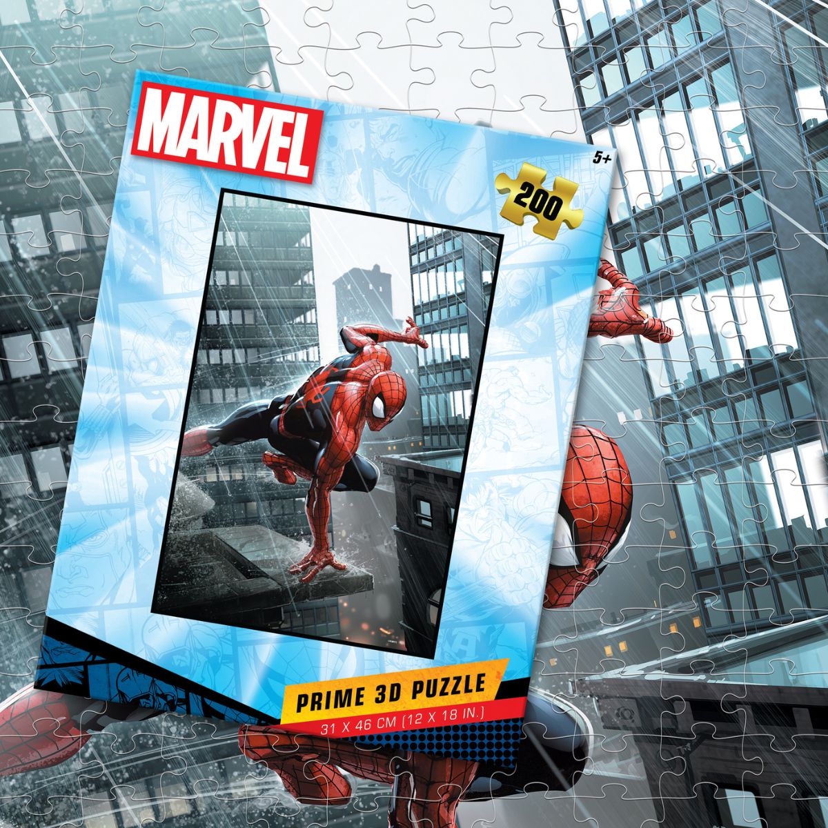 Đồ Chơi Xếp Hình 3D Marvel-Spider Man 200 Miếng ART PUZZLES 33408