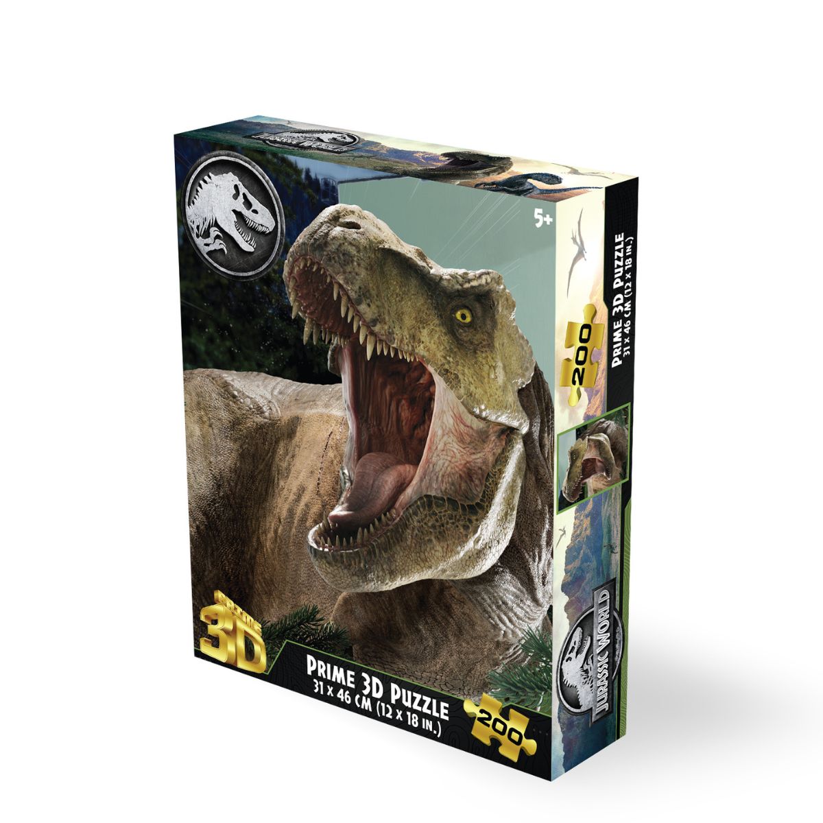 Đồ Chơi Xếp Hình 3D Universal-Jurassic T-Rex 200 Miếng ART PUZZLES 33291