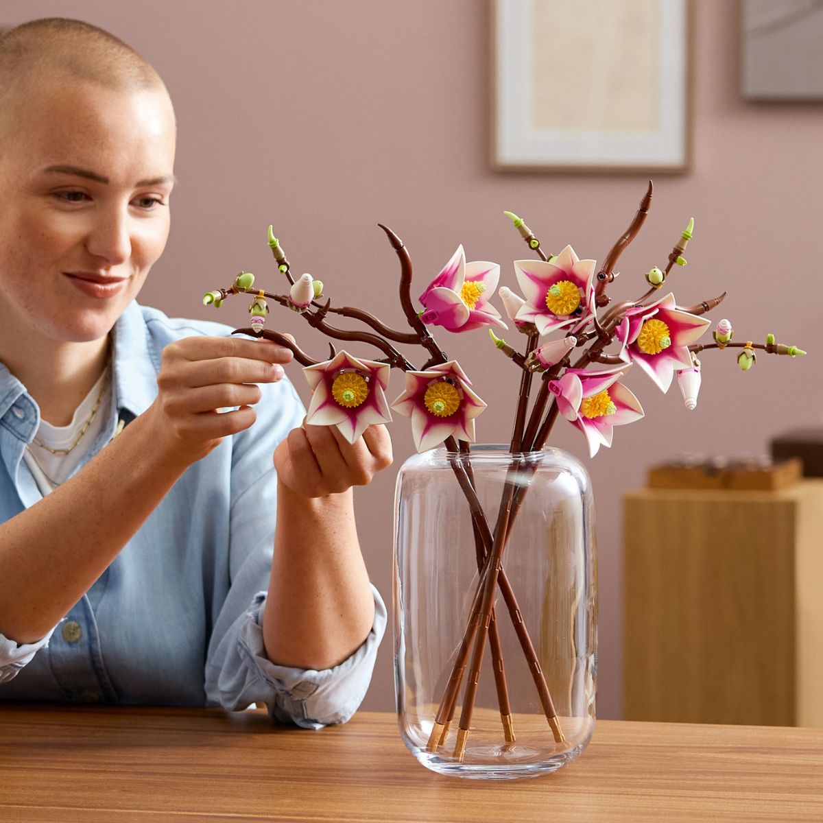 Đồ Chơi Lắp Ráp Hoa Mộc Lan LEGO BOTANICALS MS-11510 (435 Chi Tiết)