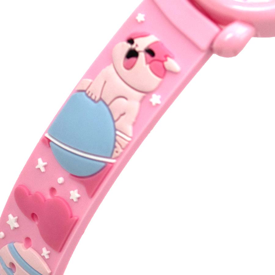 Đồng Hồ Clever Watch - Kitty Pinky Hồng Clever Hippo WG01