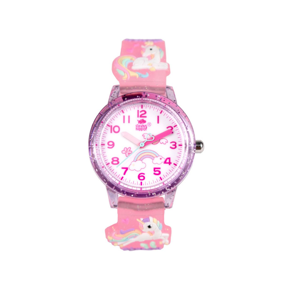 Đồng Hồ Clever Watch Magic Unicorn Jelly CLEVER HIPPO WG014/FLAMINGO