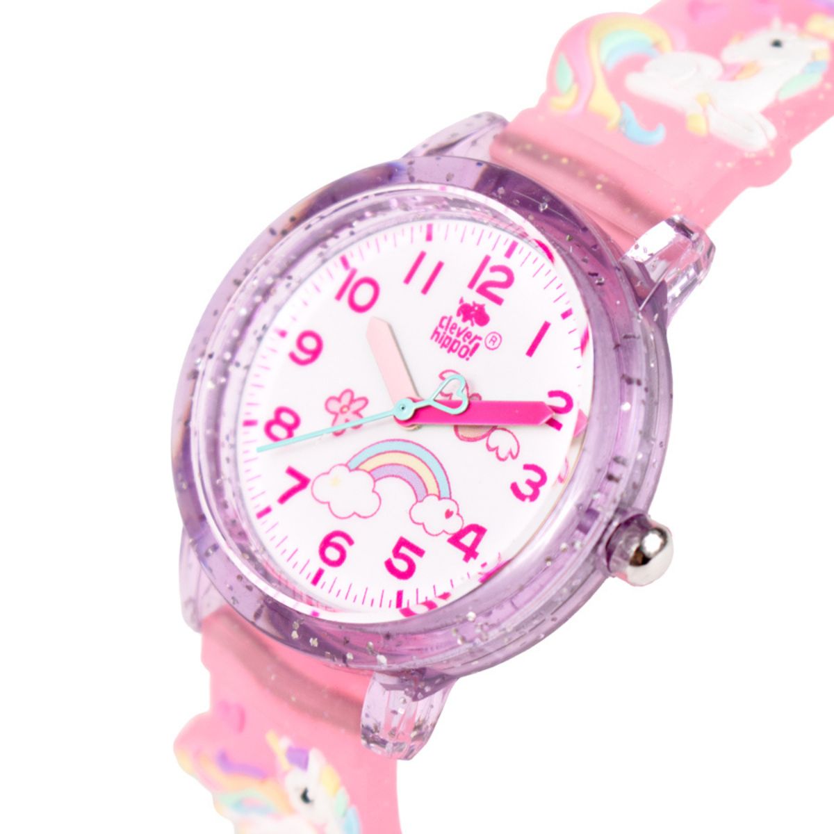 Đồng Hồ Clever Watch Magic Unicorn Jelly CLEVER HIPPO WG014/FLAMINGO