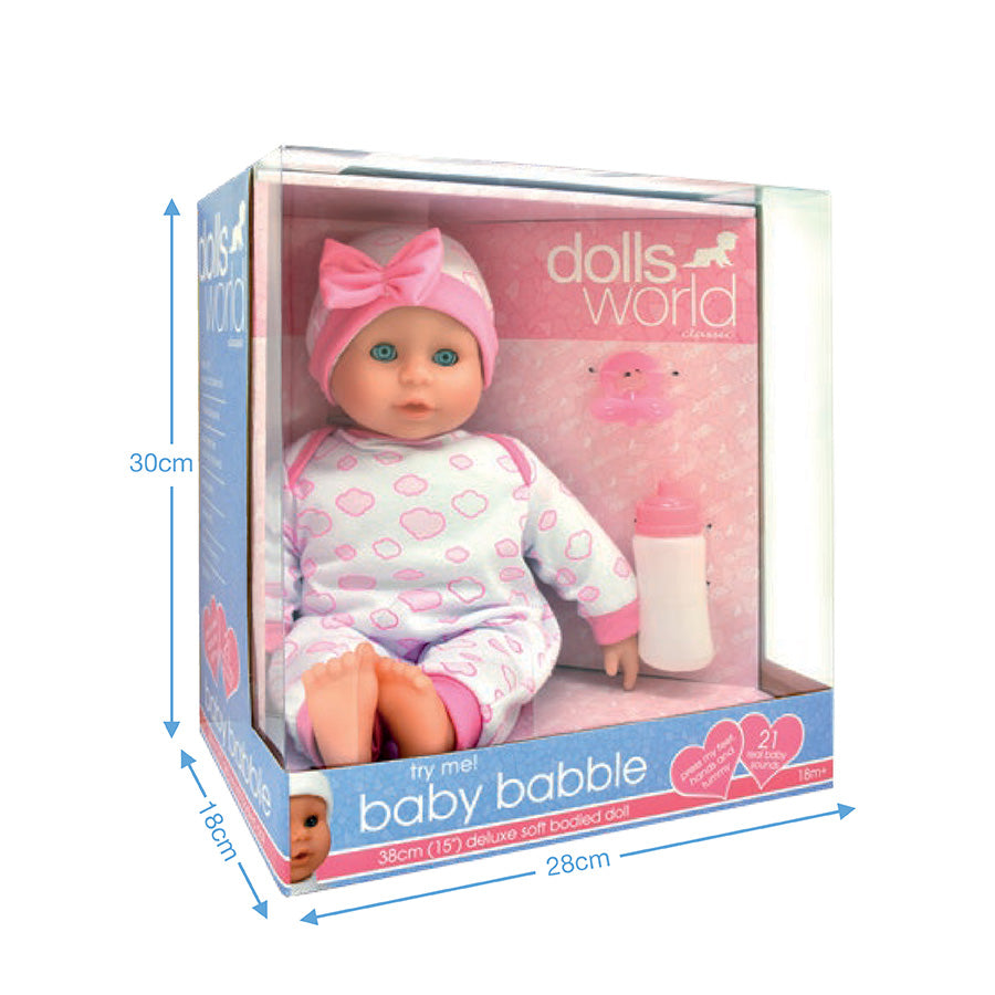 Búp Bê Baby Bập Bẹ DOLLSWORLD DW60280