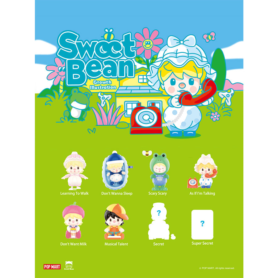 Mô Hình Sweet Bean Growth Illustration POP MART 6941848240781