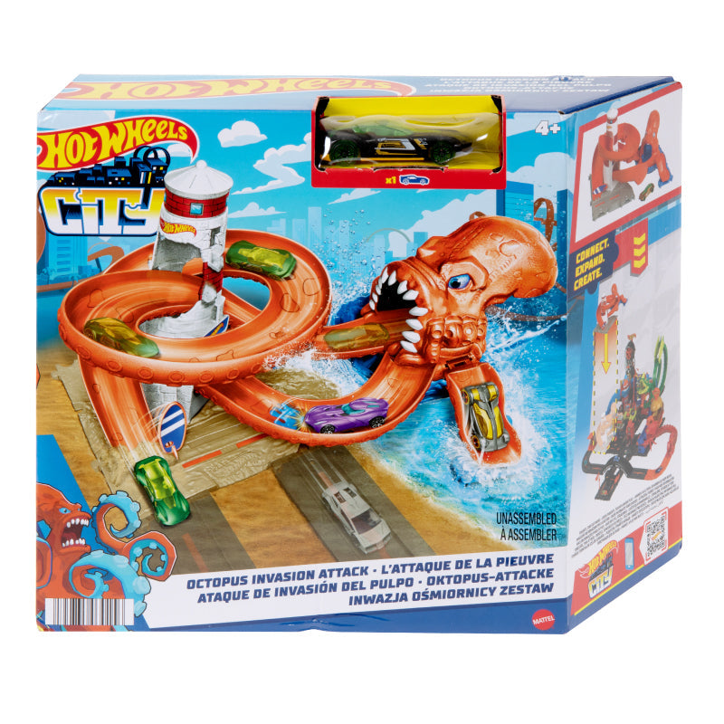 Vòng Xoắn Bạch Tuột Hot Wheels City HOT WHEELS HDR29