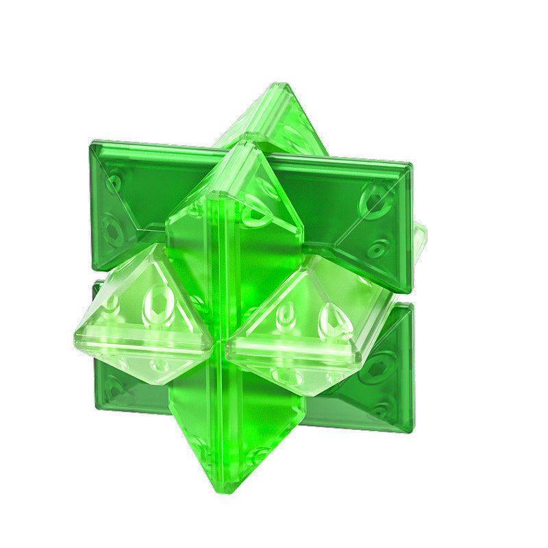 Đồ chơi hack não Khóa Khổng Minh hình Đá Lục Bảo STEAM EQY8120